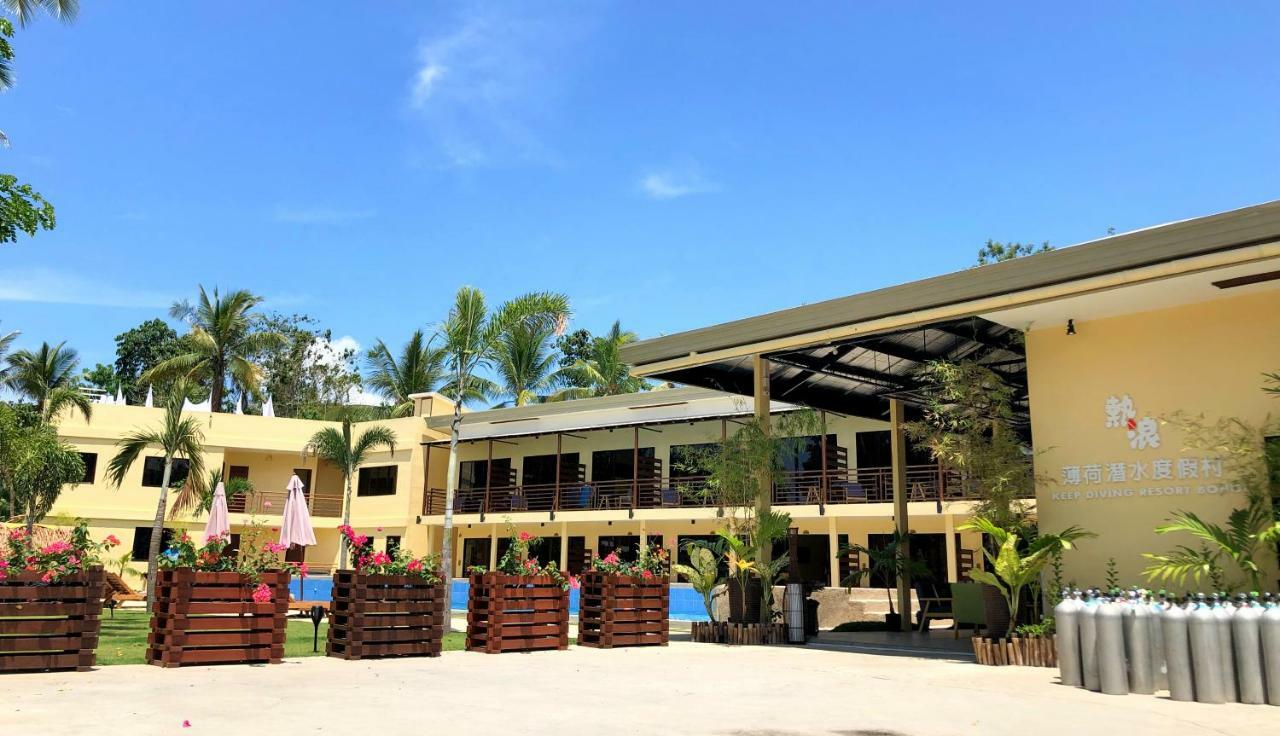 热浪潜水度假村 Keep Diving Resort Bohol Kültér fotó